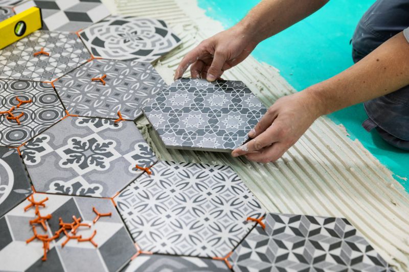 Patterned Floor Tiles
